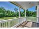 Front porch and scenic green yard at 120 Triston Ct., Little River, SC 29566