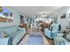 Spacious living room area with ocean views at 1210 N Waccamaw Dr. # 1008, Garden City Beach, SC 29576