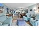 Living area with ocean views at 1210 N Waccamaw Dr. # 1008, Garden City Beach, SC 29576