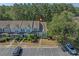 Aerial view of the townhome showing the well-maintained landscaping, parking, and neighborhood layout at 1249 Shoebridge Dr. # 1249, Myrtle Beach, SC 29579