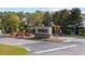 Welcome to Lakeshore; sign marking the entrance with landscaped stone base at 179 Hyacinth Loop, Murrells Inlet, SC 29576