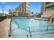 Large swimming pool with sundeck and building views at 201 N Ocean Blvd. # 2536, Myrtle Beach, SC 29572