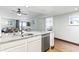 Open kitchen flows into a living area and features stainless appliances, and granite counters at 205 74Th Ave. N # 1104, Myrtle Beach, SC 29572