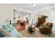 Open living room with hardwood floors, neutral paint, and lots of natural light from the open floor plan at 2089 Suncrest Dr., Myrtle Beach, SC 29577