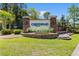 Beautiful Cresswind community entrance sign surrounded by lush landscaping and manicured lawns at 2089 Suncrest Dr., Myrtle Beach, SC 29577