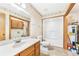 Bathroom features a single vanity, toilet, and shower/tub combination at 209 25Th Ave. N, North Myrtle Beach, SC 29582