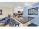 Stylish kitchen with a granite bar and stainless steel appliances, perfect for entertaining and everyday living at 209 Hillside Dr. N # 104, North Myrtle Beach, SC 29582