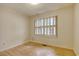Bright bedroom with hardwood floors and a window with decorative shutters at 2206 Beck St., Georgetown, SC 29440