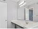 Bathroom with a modern vanity, framed mirror, and updated fixtures at 2258 Essex Dr. # G, Surfside Beach, SC 29575