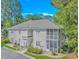 Aerial view of two-story apartments with a screened porch at 2312 Sweetwater Blvd. # 2312, Murrells Inlet, SC 29576