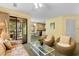 Inviting living area with views into the dining space and outdoor scenery at 234 Westleton Dr. # 21-C, Myrtle Beach, SC 29572