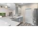 Stylish kitchen featuring quartz countertops, stainless steel appliances, and ample cabinet space at 263 Lakota Loop, Longs, SC 29568