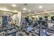 Well-equipped gym with various exercise machines and mirrored walls at 2710 N Ocean Blvd. # 804, Myrtle Beach, SC 29577