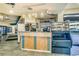 Cafe featuring deli-style food, a cashier area, and pendant lighting at 2710 N Ocean Blvd. # 804, Myrtle Beach, SC 29577