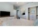 Comfortable bedroom featuring a dresser, a plush bed, and ample closet space at 311 2Nd Ave. N # 210, North Myrtle Beach, SC 29582