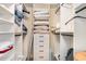 Spacious walk-in closet with shelving and drawers providing ample storage solutions at 311 2Nd Ave. N # 210, North Myrtle Beach, SC 29582