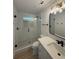 Modern bathroom with glass shower and sleek finishes at 326 15Th Ave. S, Surfside Beach, SC 29575