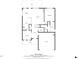 Detailed floor plan showcasing the home's layout, including room dimensions and total square footage at 381 Winslow Ave., Myrtle Beach, SC 29588