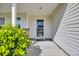 Inviting front entrance with decorative door and charming welcome mat at 381 Winslow Ave., Myrtle Beach, SC 29588