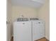 This laundry room has a full size washer and dryer at 381 Winslow Ave., Myrtle Beach, SC 29588