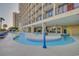 Inviting lazy river with colorful water features and comfortable seating, ideal for relaxing and Gathering fun at 4800 S Ocean Blvd. # 420, North Myrtle Beach, SC 29582