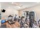 Well-equipped gym with treadmill, elliptical, and weight machines at 567 Hickman St., Surfside Beach, SC 29575