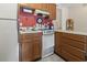 Efficient kitchen with cabinets, countertops, and all necessary appliances at 5905 South Kings Hwy. # 131B, Myrtle Beach, SC 29575