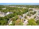 Aerial view of neighborhood featuring mature trees at 607 A 28Th Ave. S, North Myrtle Beach, SC 29582