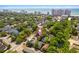 Aerial view of the property with nearby parking and views of the ocean in the distance at 607 A 28Th Ave. S, North Myrtle Beach, SC 29582