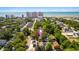 Aerial view showing home's proximity to Myrtle Beach coastline and cityscape at 607 A 28Th Ave. S, North Myrtle Beach, SC 29582