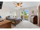 Light-filled bedroom with a sliding glass door leading to an outdoor deck at 607 A 28Th Ave. S, North Myrtle Beach, SC 29582