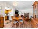 Open floor plan with dining area, kitchen and living room at 607 A 28Th Ave. S, North Myrtle Beach, SC 29582