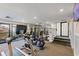 Well-equipped gym with modern exercise machines and ample space for workouts at 645 Retreat Beach Circle # A-2-C, Pawleys Island, SC 29585