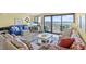 Bright living room with ocean views at 645 Retreat Beach Circle # A-2-C, Pawleys Island, SC 29585