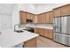 Beautiful kitchen with stainless steel appliances, granite countertops, and ample cabinet space at 718 Highway 348, Loris, SC 29569