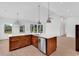 Beautiful kitchen with modern stainless steel appliances and a view of the landscape from the windows at 722 Highway 348, Loris, SC 29569