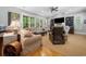 Inviting living room with ample seating, bright windows, and stylish decor for comfortable living at 77 Streater Ln., Pawleys Island, SC 29585
