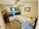 Cozy bedroom with bunk beds, nautical decor, and a soothing color scheme at 801 Talbot Circle, Myrtle Beach, SC 29577