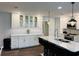 Bright kitchen featuring updated cabinets, a marble countertop island, and a stainless steel range at 801 Talbot Circle, Myrtle Beach, SC 29577