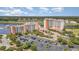 Aerial view of a stunning resort complex overlooking the inter coastal waterway and golf course at 8121 Amalfi Pl. # 4-801, Myrtle Beach, SC 29572