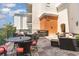 Enjoy the expansive patio area with multiple seating areas perfect for entertaining guests and enjoying the weather at 8121 Amalfi Pl. # 4-801, Myrtle Beach, SC 29572