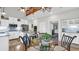 Spacious kitchen with granite island, stainless appliances, and a breakfast table with seating at 813 Bear Lake Dr., Longs, SC 29568