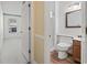 Bright bathroom with shower, vanity, and mirror at 88 Purple Martin Dr., Murrells Inlet, SC 29576