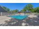 Beautiful community pool with lounge chairs offers a relaxing outdoor space in a wonderful neighborhood at 900 Courtyard Dr. # K7, Myrtle Beach, SC 29577