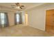 This is a spacious bedroom with lots of natural light and neutral decor at 908 Hornbeam Ct., Loris, SC 29569