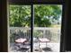 Inviting balcony with seating and scenic outdoor views, perfect for relaxing or entertaining at 913 Villa Dr. # 913, North Myrtle Beach, SC 29582