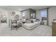 Spacious loft featuring a large sectional sofa, natural lighting, and trendy decor accents at 945 Laconic Dr., Myrtle Beach, SC 29588