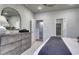 Bedroom with a dresser and a door to the laundry room and walk-in closet at 945 Laconic Dr., Myrtle Beach, SC 29588