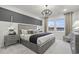 Beautifully decorated main bedroom with a large bed, ambient lighting, and picturesque views at 945 Laconic Dr., Myrtle Beach, SC 29588