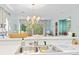 The kitchen features a pass through to the living area, enhancing the sense of openness at 9550 Dunes Gable Dr. # A, Myrtle Beach, SC 29572